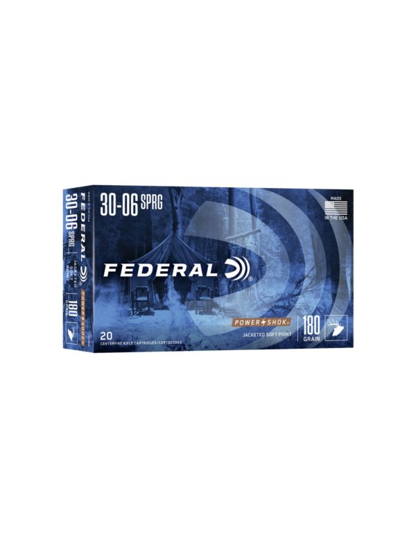 Balas Federal Power-Shok 30-06 Springfield / 180 Grain